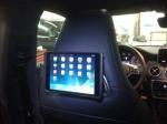 inCarBite Mercedes-Benz iPad 4 houder voor op de AMG kuipstoel A-klasse CLA GLA 